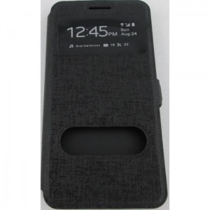 Etui portefeuille Samsung Galaxy Alpha noir