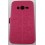 étui portefeuille samsung galaxy trend lite 2 rose fushia