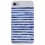 coque iphone 5c jean paul gaultier bleu et blanche marinière