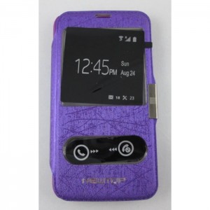 étui portefeuille samsung galaxy S5 violet