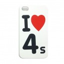 Coque Iphone 4/4S I love 4S 