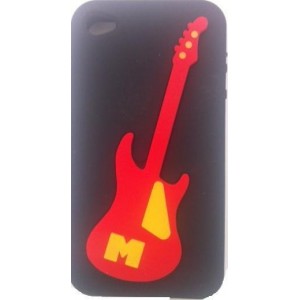 Coque Silicone Glace noire Iphone 4 / 4S