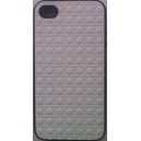 Coque Iphone 4/ 4S blanche semi rigide 