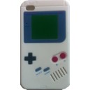 Coque Ipod Touch 4 Blanche game boy silicone