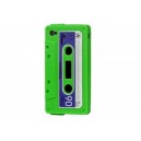 Coque Cassette Retro Iphone 4 / 4S Verte