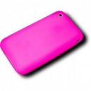 Coque Iphone 3G / 3GS Rose fushia silicone