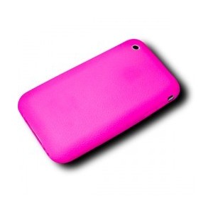 Coque Silicone Iphone 3G / 3GS Rose fushia