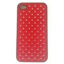 Coque Arrière Strass Iphone 4 / 4S Rouge