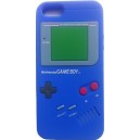 Coque Silicone Game boy Iphone 5 bleu foncé