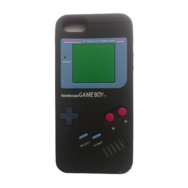 coque iphone 5 game boy noire