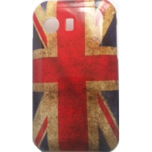 Coque Arrière drapeau Usé Angleterre Samsung Galaxy Y S5360