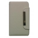 Housse portefeuille blanche Samsung Galaxy S2 I9100