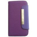 Housse Portefeuille Apple IPhone 3G / 3GS violet