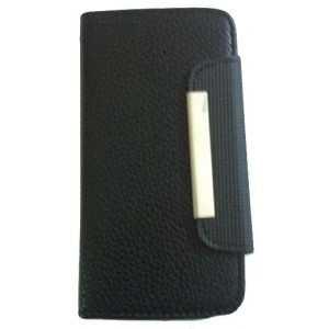 Housse Portefeuille Apple IPhone 5 noir