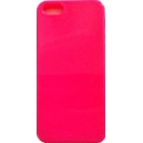 Coque Silicone Rose Fushia Apple IPhone 5