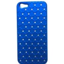 Coque Arrière Strass bleu Apple IPhone 4 / 4S