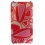 Coque Arrière Fantaisie "Coeur" Rose et Rouge Iphone 4 / 4S