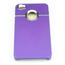 Coque violet avec support tv en métal Apple Iphone 5