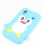 Coque Pingouin bleu ciel pour Samsung Galaxy Ace S5830 Silicone