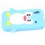 Coque Pingouin bleu ciel pour Samsung Galaxy Ace S5830 Silicone