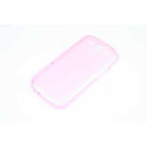 Coque rose Samsung Galaxy S3 I9300 silicone