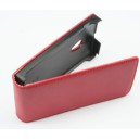 Etui à rabat rouge pour Sony Ericsson Xperia X10