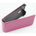 Etui à rabat rose pour Sony Ericsson Xperia X10 