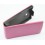 Etui à rabat rose pour LG optimus L3 / E400 