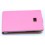 Etui à rabat rose pour LG optimus L3 / E400 