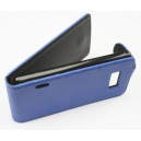 Etui à rabat bleu pour LG Optimus L7 P700 