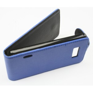 Etui à rabat bleu pour LG Optimus L7 P700 