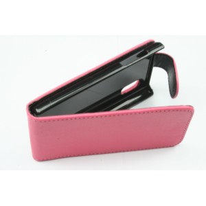 Etui à rabat rose pour LG L5 optimus E610 