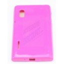 Coque Rose Fushia LG Optimus L5 E610 Silicone