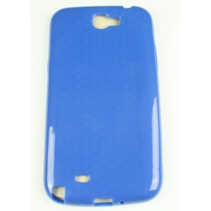 Coque bleu Samsung Galaxy Note 2 / N7100 Silicone