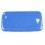 Coque bleu Samsung Galaxy Note 2 / N7100 Silicone