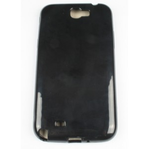 Coque noir Samsung Galaxy Note 2 / N7100 Silicone