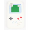 Coque Samsung Galaxy ACE blanche game boy Silicone