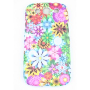 Coque Samsung Galaxy S3 / I9300 fleur color