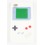 Coque Iphone 4 / 4S Game boy blanche Silicone