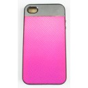 Coque iphone 4 /4s violette semi rigide