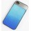 Coque iphone 4 / 4s bleu semi rigide