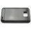 Coque samsung galaxy s2 / i9100 noir semi rigide