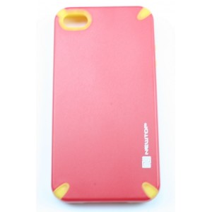 Coque iphone 4 /4s rouge newtop