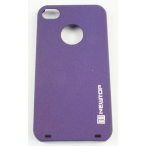 Coque iphone 4 / 4s violette newtop