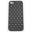 Coque iphone 5 noir strass