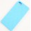 Coque iphone 5 bleu ciel avec strass silicone