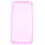 Coque iphone 5 rose pale silicone