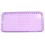 Coque iphone 5 violette silicone