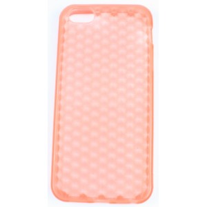 Coque iphone 5 orange silicone