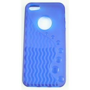 Coque iphone 5 bleu sline